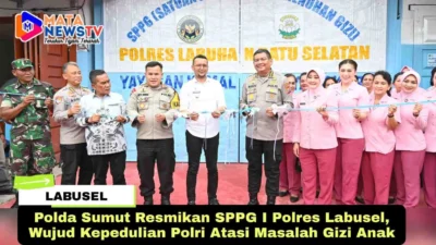 Polda Sumut Resmikan SPPG I Polres Labusel, Wujud Kepedulian Polri Atasi Masalah Gizi Anak