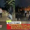 Kapolsek Sunggal Pimpin Penggerebekan Sarang Narkoba di Lembah Berkah, Barak-Barak Dibongkar dan Dib...
