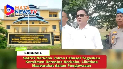 Satres Narkoba Polres Labusel Tegaskan Komitmen Berantas Narkoba, Libatkan Masyarakat dalam Pengawasan