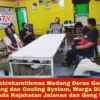 Bhabinkamtibmas Medang Deras Gelar Sambang dan Cooling System, Warga Diimbau Waspada Kejahatan Jalan...