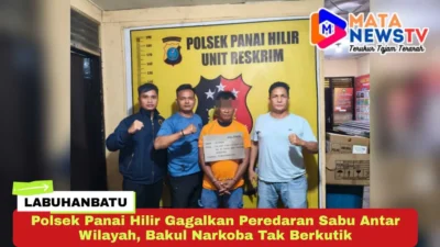 Polsek Panai Hilir Gagalkan Peredaran Sabu Antar Wilayah, Bakul Narkoba Tak Berkutik
