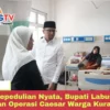 Bentuk Kepedulian Nyata, Bupati Labusel Bantu Pembiayaan Operasi Caesar Warga Kurang Mampu