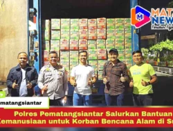 Polres Pematangsiantar Salurkan Bantuan Kemanusiaan untuk Korban Bencana Alam di Sumut