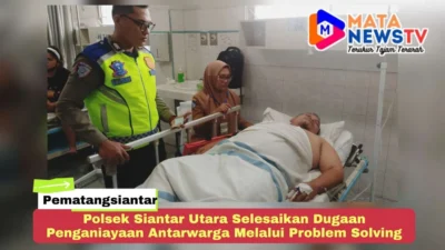 Polsek Siantar Utara Selesaikan Dugaan Penganiayaan Antarwarga Melalui Problem Solving