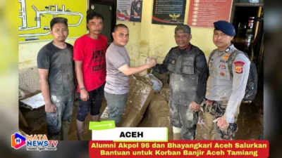 Alumni Akpol 96 dan Bhayangkari Aceh Salurkan Bantuan untuk Korban Banjir Aceh Tamiang