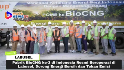 Pabrik BioCNG ke-3 di Indonesia Resmi Beroperasi di Labusel, Dorong Energi Bersih dan Tekan Emisi