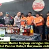 Polrestabes Medan Ungkap Jaringan Narkotika di Cafe Terbul Pancur Batu, 5 Karyawan Jadi Tersangka