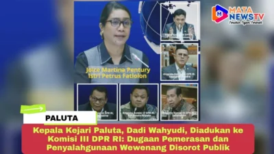 Kepala Kejari Paluta, Dadi Wahyudi, Diadukan ke Komisi III DPR RI: Dugaan Pemerasan dan Penyalahgunaan Wewenang Disorot Publik