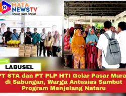 PT STA dan PT PLP HTI Gelar Pasar Murah di Sabungan, Warga Antusias Sambut Program Menjelang Nataru