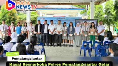 Kasat Resnarkoba Polres Pematangsiantar Gelar Sosialisasi Bahaya Narkoba di SMA Negeri 3