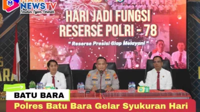 Polres Batu Bara Gelar Syukuran Hari Jadi Fungsi Reserse Polri ke-78