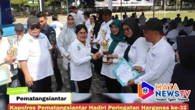 Kapolres Pematangsiantar Hadiri Peringatan Harganas ke-32 Tahun 2025, Tekankan Penguatan Ketahanan Keluarga