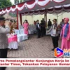 Kapolres Pematangsiantar Kunjungan Kerja ke Polsek Siantar Timur, Tekankan Pelayanan Humanis