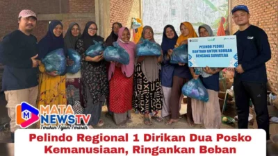 Pelindo Regional 1 Dirikan Dua Posko Kemanusiaan, Ringankan Beban Penyintas Banjir di Aceh
