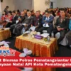 Kasat Binmas Polres Pematangsiantar Hadiri Perayaan Natal API Kota Pematangsiantar