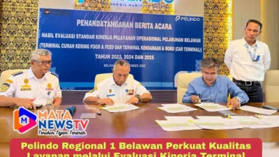 Pelindo Regional 1 Belawan Perkuat Kualitas Layanan melalui Evaluasi Kinerja Terminal