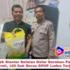 Polsek Siantar Selatan Gelar Gerakan Pangan Murah, 100 Sak Beras SPHP Ludes Terjual