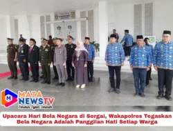 Upacara Hari Bela Negara di Sergai, Wakapolres Tegaskan Bela Negara Adalah Panggilan Hati Setiap Warga