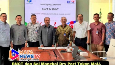 BNCT dan Sei Mangkei Dry Port Teken MoU, Perkuat Konektivitas Logistik Sumatera Utara