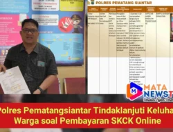 Polres Pematangsiantar Tindaklanjuti Keluhan Warga soal Pembayaran SKCK Online