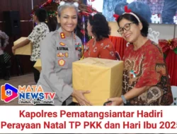 Kapolres Pematangsiantar Hadiri Perayaan Natal TP PKK dan Hari Ibu 2025,