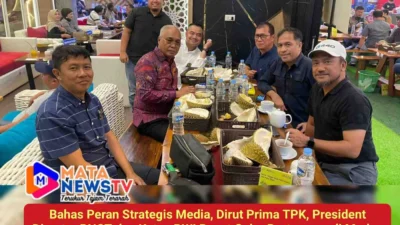 Bahas Peran Strategis Media, Dirut Prima TPK, President Director BNCT dan Ketua PWI Pusat Gelar Pertemuan di Medan
