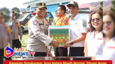 Kapolres Simalungun: Arus Nataru Masih Normal, Situasi Aman Terkendali, Tol Sinaksak–Simpang Panei Siap Beroperasi