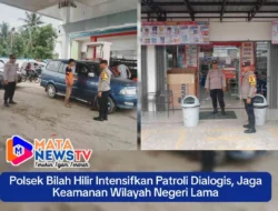 Polsek Bilah Hilir Intensifkan Patroli Dialogis, Jaga Keamanan Wilayah Negeri Lama