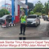 Polsek Siantar Timur Respons Cepat Tangani Keluhan Warga di SPBU Jalan Ahmad Yani