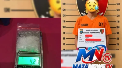 Polisi Bekuk Akim di Kotapinang, Sabu 4,21 Gram Diamankan