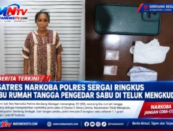 Satres Narkoba Polres Sergai Ringkus Perempuan 50 Tahun Diduga Edarkan Sabu di Teluk Mengkudu