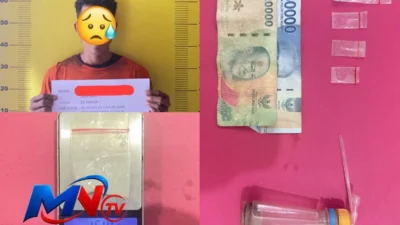 Satresnarkoba Polres Labusel Amankan Pemuda di Hajoran, 1,69 Gram Sabu Disita