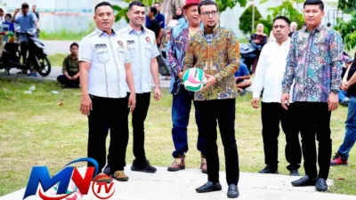 Buka Turnamen Volly Piala Ketua MPKT Labusel, Bupati Fery Ajak Pemuda Jauhi Narkoba