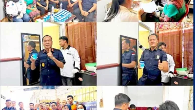 Lapas Kotapinang Gelar Tes Urine Pegawai dan Warga Binaan, Perkuat Pencegahan Narkotika
