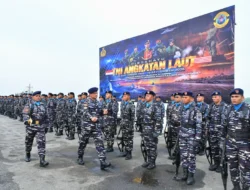 Kodaeral I Gelar Apel Siaga dan Tasyakuran HUT ke-81 TNI AL