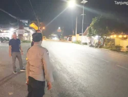 Patroli KRYD Polsek Kampung Rakyat Sasar Geng Motor dan Kejahatan Jalanan, Jalinsum Dipastikan Kondusif