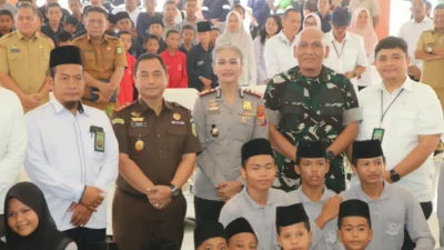 Kapolres Sergai Hadiri Peninjauan Operasional Sekolah Rakyat Terintegrasi 1