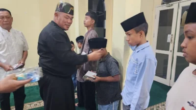 Kapolres Batu Bara Gelar Pengajian dan Santuni 20 Anak Yatim