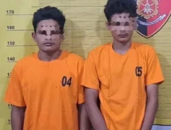 Dua Terduga Pelaku Curanmor Ditangkap Polsek Binjai Kota, Polisi Tegaskan Komitmen Berantas 3C