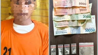 8 Paket Sabu 4,67 Gram Diamankan, Polisi Tangkap Terduga Pengedar di Binjai Barat