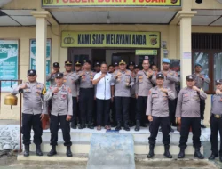 Kapolres Aceh Tenggara Cek Polsek Bukit Tusam, Pastikan Kesiapan dan Profesionalisme Personel