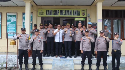 Kapolres Aceh Tenggara Cek Polsek Bukit Tusam, Pastikan Kesiapan dan Profesionalisme Personel