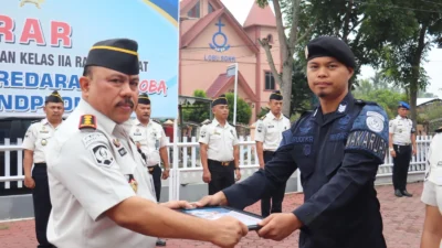 Apresiasi Pegawai Berprestasi, Lapas Rantauprapat Serahkan Penghargaan Employee of the Month