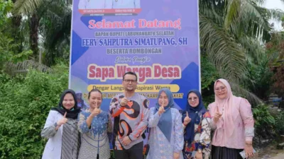Jelajah Desa di Air Merah, Bupati Labusel Dekatkan Pelayanan Publik dan Respons Aspirasi Nelayan