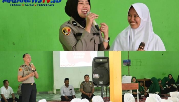 Polisi Peduli Pendidikan, Wakapolres Labusel Ajak Santri Ar-Rasyid Jauhi Narkoba dan Perundungan