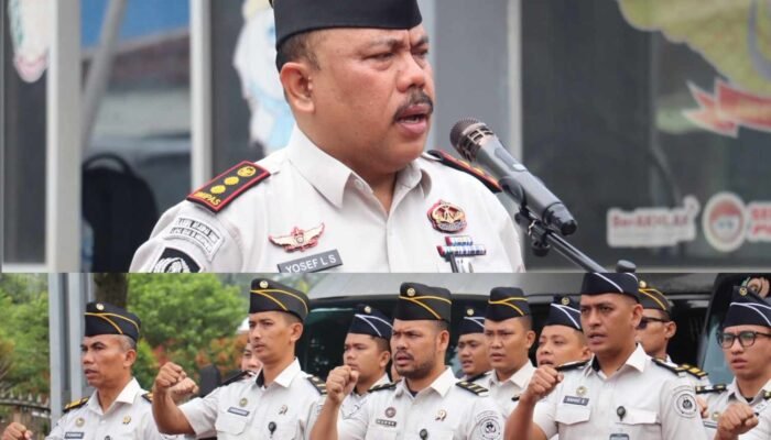 Lapas Rantauprapat Perkuat Sinergi dan Kedisiplinan Lewat Apel Gabungan Bersama Bapas