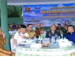 Bupati Fery Hadiri HUT ke-81 TNI di Makodim 0209/Labuhanbatu, Perkuat Sinergi Jaga Kondusivitas Labusel