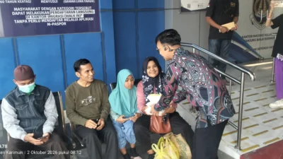 Kopi Pagi Kasubsi Imigrasi Karimun dan Wartawan, Bangun Komunikasi Tanpa Sekat