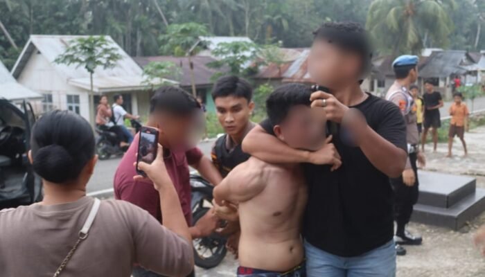 Polres Nias Selatan Gerebek Dugaan Sarang Narkoba di Lahusa, Empat Orang Diamankan
