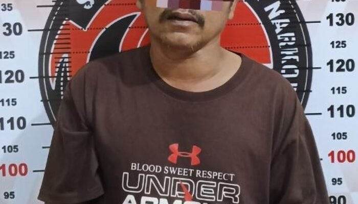 Satresnarkoba Polres Aceh Tenggara Ringkus Pria Paruh Baya Pembawa Ganja di Lawe Sigala-gala